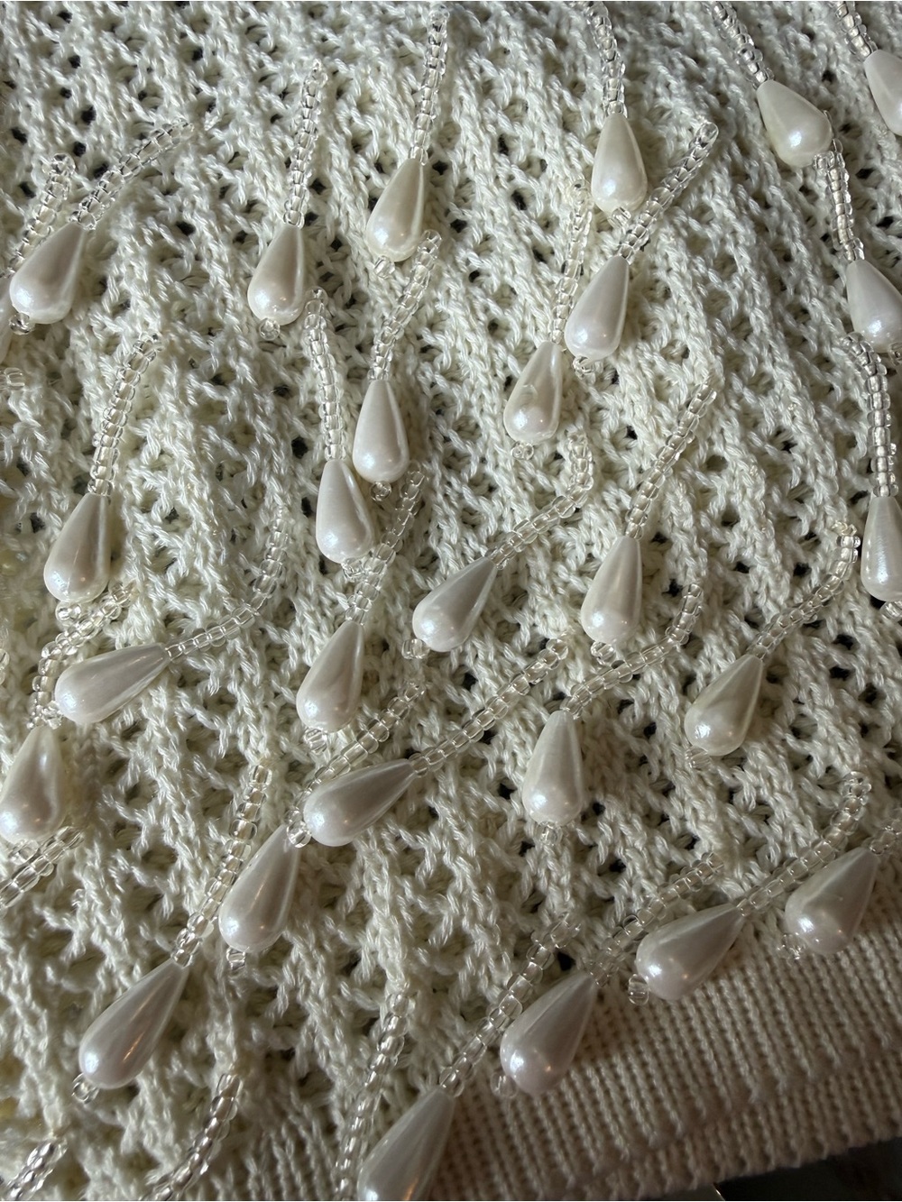 Peppermayo Miracle Beaded Crochet Mini Dress - Picture 4 of 11